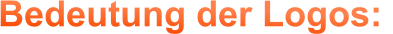 Bedeutung der Logos: