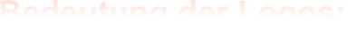 Bedeutung der Logos: