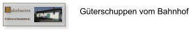 ahnbauten B Güterschuppen Güterschuppen vom Bahnhof